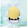 Character Vocal Series 02: Kagamine Rin/Len Peluche Fuwa Petit Mini Kagamine Rin Uniform Ver. (EX) 16 cm