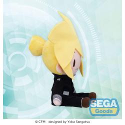 Character Vocal Series 02: Kagamine Rin/Len Peluche Fuwa Petit Mini Kagamine Len Uniform Ver. (EX) 16 cm