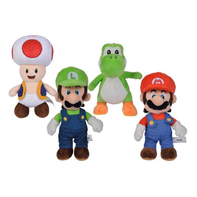 Super Mario Peluches All Stars 20 cm Surtido (12