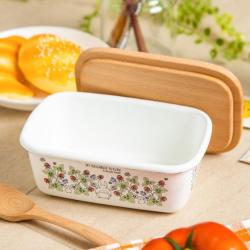 Mi vecino Totoro mantequera con tapa de madera Soot Sprites 500 ml