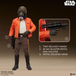 Star Wars Figura Scum & Villainy 1/6 Ponda Baba 30 cm