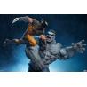 Marvel Estatua Grey Hulk vs Wolverine 58 cm