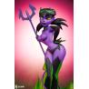 Original Artist Series Estatua Devil Girl (Purple and Green Variant) 30 cm