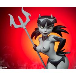 Original Artist Series Estatua Devil Girl (Black and White Variant) 30 cm