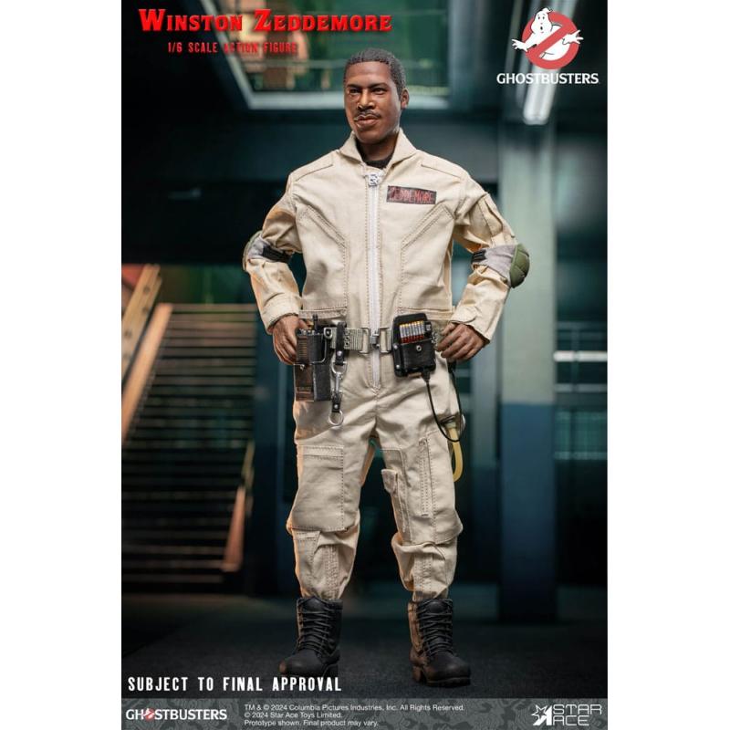 Ghostbusters (1984) Figura 1/6 Winston Zeddemore 30 cm