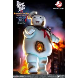 Ghostbusters Estatua Soft Vinyl Stay Puft Marshmallow Man Burnign Edition Deluxe Version 30 cm