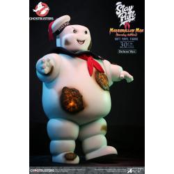 Ghostbusters Estatua Soft Vinyl Stay Puft Marshmallow Man Burnign Edition Deluxe Version 30 cm