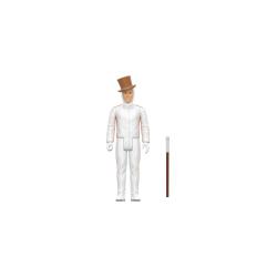 Charlie y la fabrica de chocolate (1971) Figura ReAction Wave 03 Willy Wonka (White Suit) 10 cm