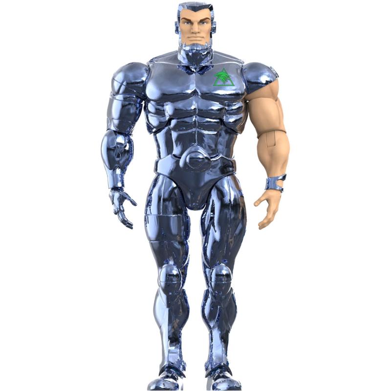 SilverHawks Figura Ultimates Steelwill (Toy Version Vac Metal) 18 cm