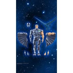 SilverHawks Figura Ultimates Steelwill (Toy Version Vac Metal) 18 cm