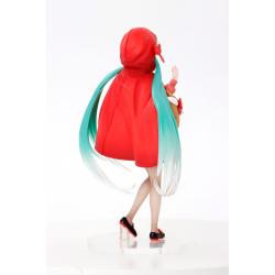 Hatsune Miku Wonderland Estatua PVC Little Red Riding Hood 18 cm