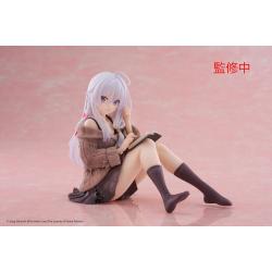 Wandering Witch: The Journey of Elaina Estatua PVC Desktop Cute Figure Elaina Casual Clothes Ver. 13 cm