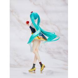 Hatsune Miku Estatua PVC Hatsune Miku Wonderland Snow White 18 cm