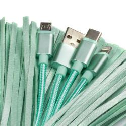 Pusheen Cable de carga USB 3in1 con llavero Tassel