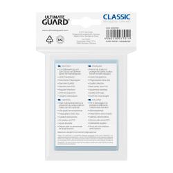Ultimate Guard Classic Soft Sleeves Fundas de Cartas Tamaño Estándar Transparente (100