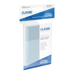 Ultimate Guard Classic Soft Sleeves Fundas de Cartas Tamaño Estándar Transparente (100