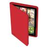 Ultimate Guard Zipfolio 360 - 18-Pocket XenoSkin Rojo