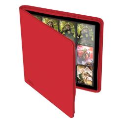 Ultimate Guard Zipfolio 480 - 24-Pocket XenoSkin (Quadrow) - Rojo