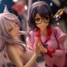 Nekomonogatari Monogatari Series Estatuas PVC Tsubasa Hanekawa Set (re-run) 19 cm