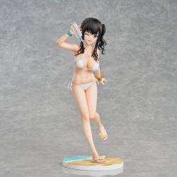 Original Illustration Estatua PVC Kaede Illustration Miyuki Sasaki Summer Cloud White Bikini Ver. 25 cm