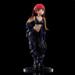 Gridman Universe Estatua PVC Zozo Black Collection Chise Asukagawa 21 cm