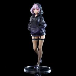 Gridman Universe Estatua PVC Zozo Black Collection Akane Shinjo 23 cm