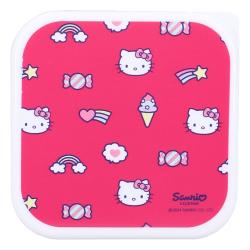 Sanrio Pack de 3 Fiambreras Hello Kitty Fresh Bites