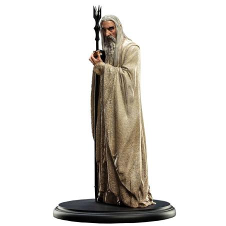 El Señor de los Anillos Estatua Saruman el Blanco 19 cm