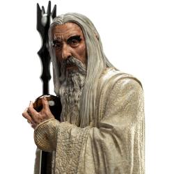 El Señor de los Anillos Estatua Saruman el Blanco 19 cm