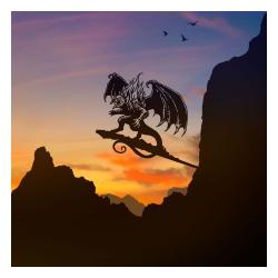 El Señor de los Anillos Metalbird Balrog 27 cm