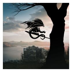 El Señor de los Anillos Metalbird Fell Beast 30 cm