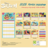 Calendario planificador familiar Stitch Disney