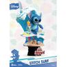 Disney Summer Series Diorama PVC D-Stage Stitch Surf 15 cm