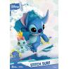 Disney Summer Series Diorama PVC D-Stage Stitch Surf 15 cm