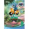 Disney Diorama PVC D-Stage Stitch Coin Ride 16 cm