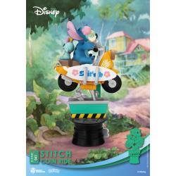 Disney Diorama PVC D-Stage Stitch Coin Ride 16 cm