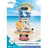 Disney Diorama PVC D-Stage Stitch Summer Vibe 16 cm