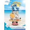 Disney Diorama PVC D-Stage Stitch Summer Vibe 16 cm