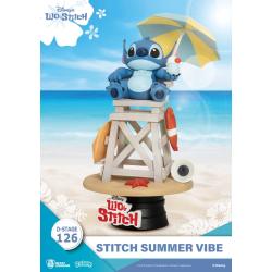 Disney Diorama PVC D-Stage Stitch Summer Vibe 16 cm