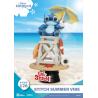 Disney Diorama PVC D-Stage Stitch Summer Vibe 16 cm