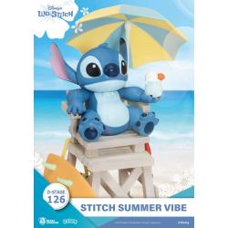 Disney Diorama PVC D-Stage Stitch Summer Vibe 16 cm