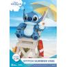 Disney Diorama PVC D-Stage Stitch Summer Vibe 16 cm