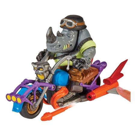 Tortugas Ninja Figura Chopper mit Rocksteady