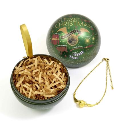 Harry Potter Bola de Navidad con All I want for Christmas