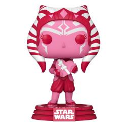 Star Wars Valentines POP! Star Wars Vinyl Figura Ahsoka 9 cm