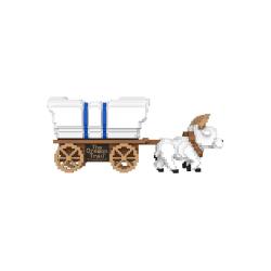 Oregon Trail POP! Rides Super Deluxe Vinyl Figura Ox & Wagon 15 cm