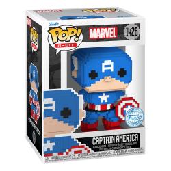 Marvel POP! 8-Bit Vinyl Figura Captain America 9 cm