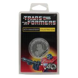 Transformers Moneda 40th Anniversary 4 cm