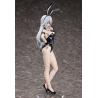 Hyperdimension Neptunia Estatua 1/4 Black Heart: Bare Leg Bunny Ver. 47 cm
