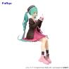Hatsune Miku Estatua PVC Noodle Stopper Autumn Date Pink Color Ver. 14 cm